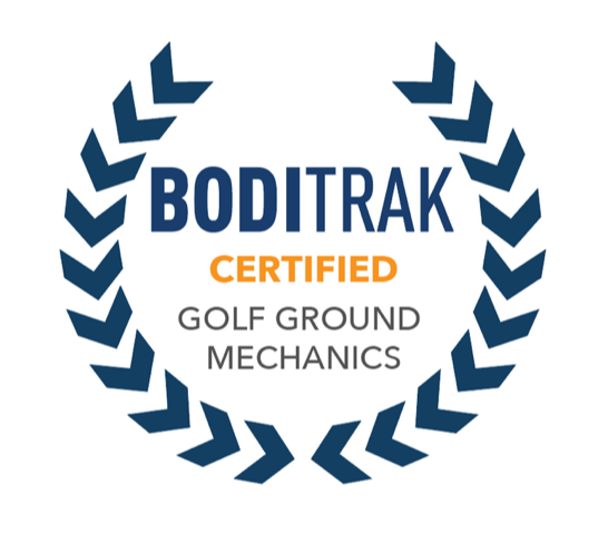 BodiTrak certified — golf ground mechanics